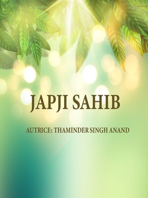 cover image of Japji  Sahib italiana , meditazione, viaggio per l'anima